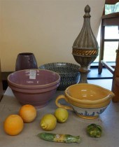 GROUP OF AMERICAN ART POTTERY