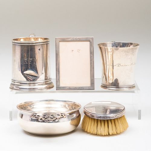 GROUP OF AMERICAN SILVER BABY