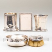 GROUP OF AMERICAN SILVER BABY