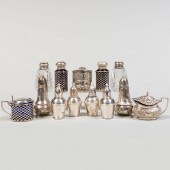 GROUP OF AMERICAN SILVER CONDI