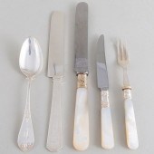 GROUP OF AMERICAN SILVER FLATW
