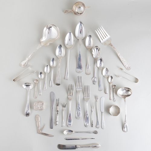 GROUP OF AMERICAN SILVER
