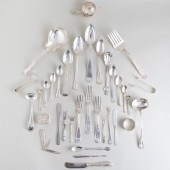 GROUP OF AMERICAN SILVER FLATW