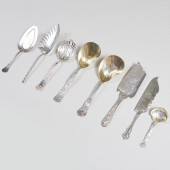 GROUP OF AMERICAN SILVER SERVE