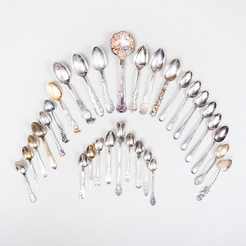 GROUP OF AMERICAN SILVER SOUVENIR