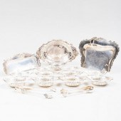 GROUP OF AMERICAN SILVER TABLE