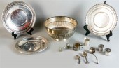 GROUP OF AMERICAN SILVER TABLE