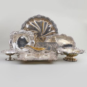 GROUP OF AMERICAN SILVER WARES