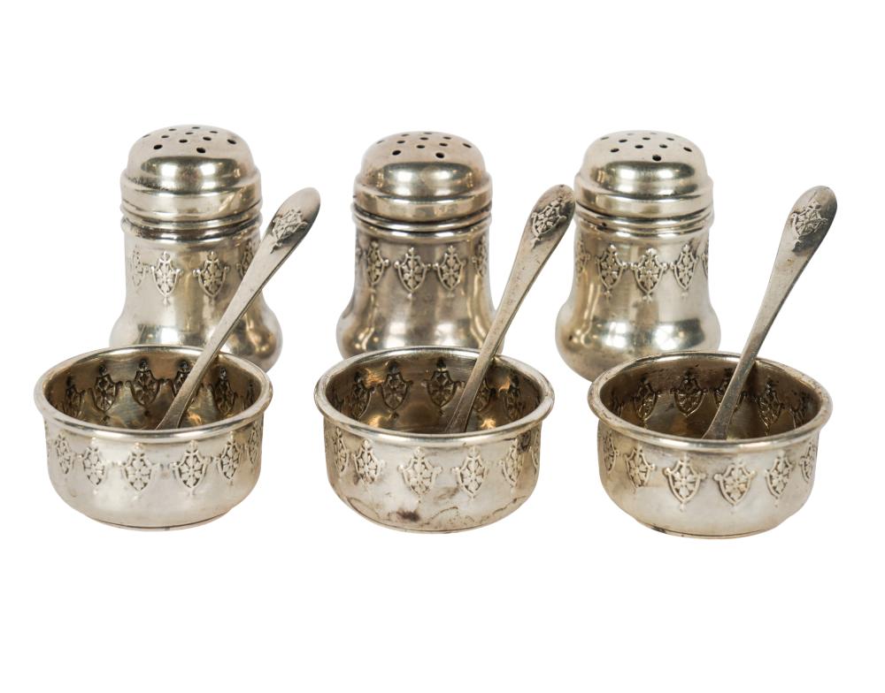 GROUP OF AMERICAN STERLING PEPPER