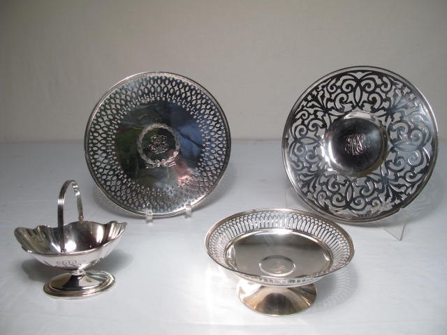 Group of American sterling silver
