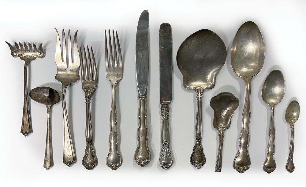 GROUP OF AMERICAN STERLING SILVER