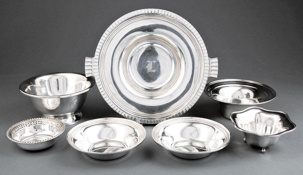 GROUP OF AMERICAN STERLING SILVER