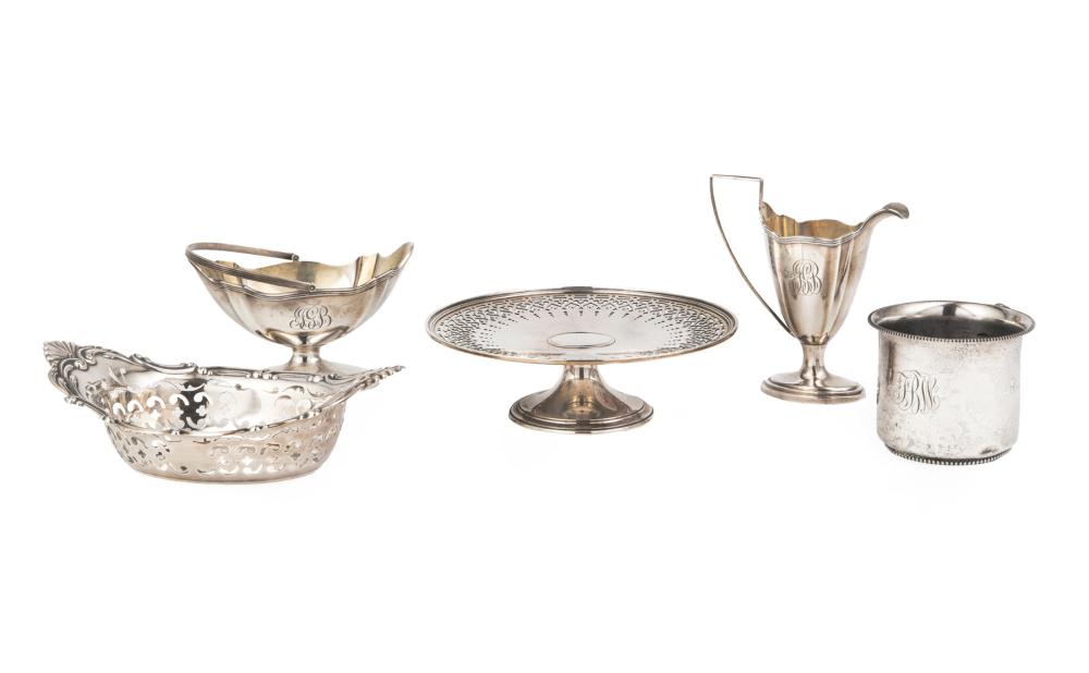 GROUP OF AMERICAN STERLING SILVER