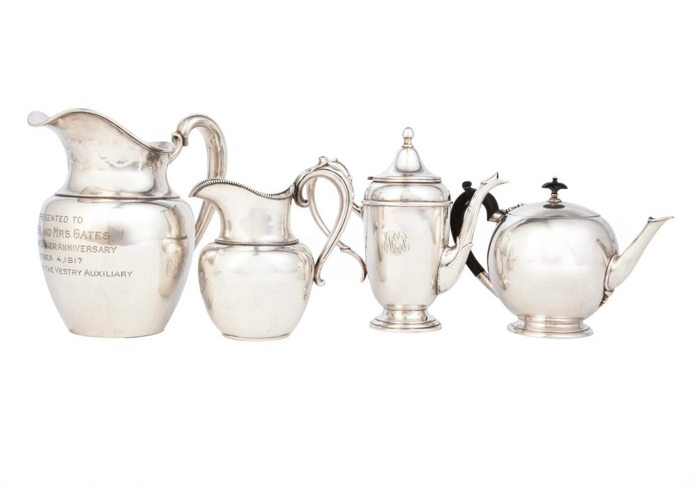 GROUP OF AMERICAN STERLING SILVER