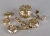 Group of American sterling sil