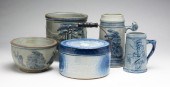 GROUP OF AMERICAN STONEWARE. C