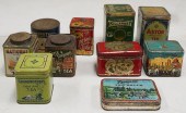 GROUP OF AMERICAN TEA TINSGrou