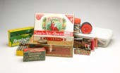 GROUP OF AMMUNITION AND BRASS