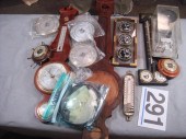 Group of aneroid barometers wi