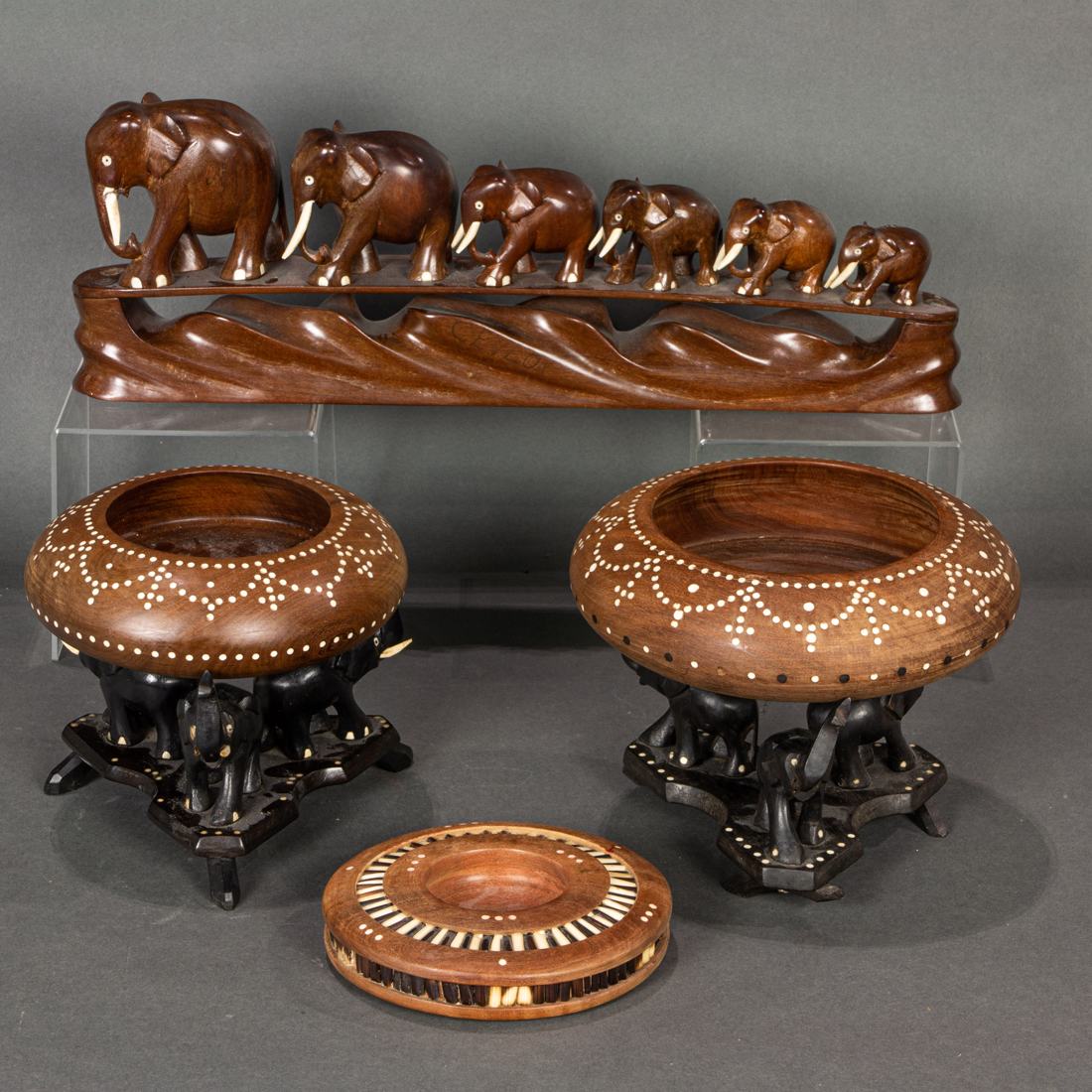 GROUP OF ANGLO-INDIAN TABLE
