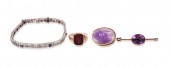 GROUP OF ANTIQUE 14K WHITE AND