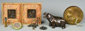 GROUP OF ANTIQUE BRONZE & META