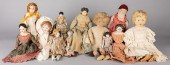 GROUP OF ANTIQUE DOLLSGroup of