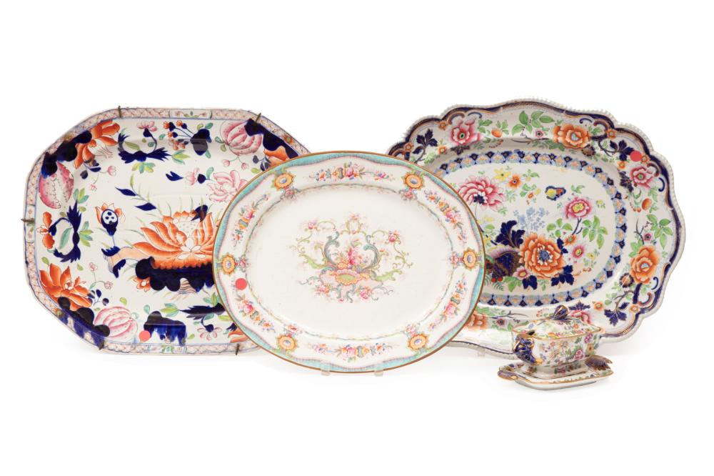 GROUP OF ANTIQUE ENGLISH