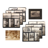 GROUP OF ANTIQUE PHOTOGRAPHS,