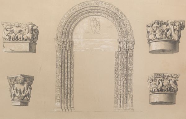GROUP OF ARCHITECTURAL ENGRAVINGS