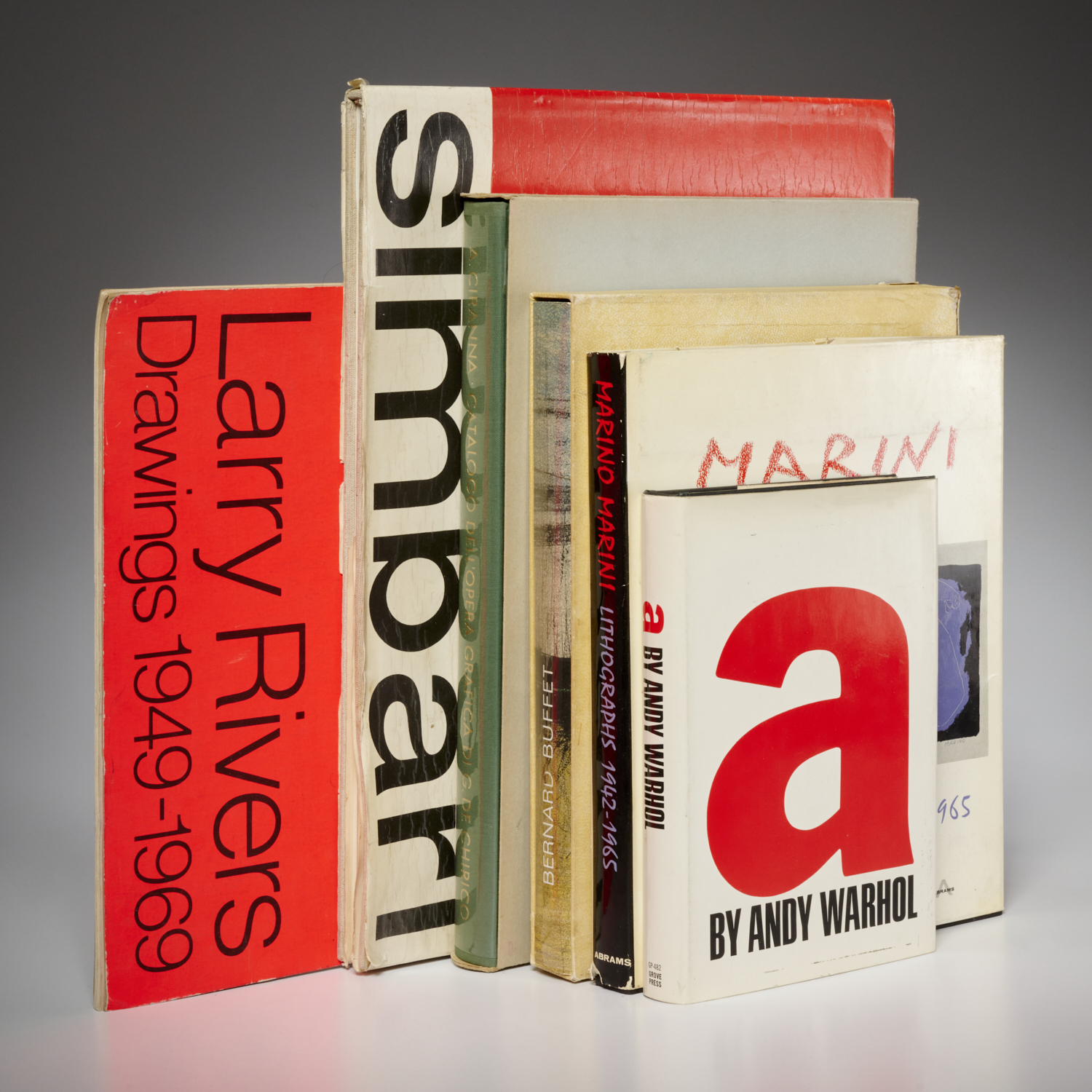 GROUP OF ART BOOKS, (6) VOLS.