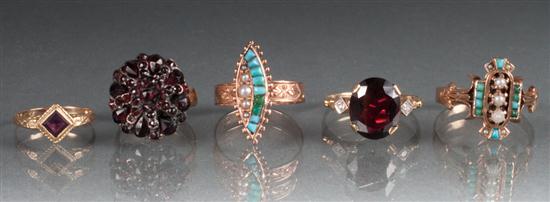 Group of Art Deco and Victorian
