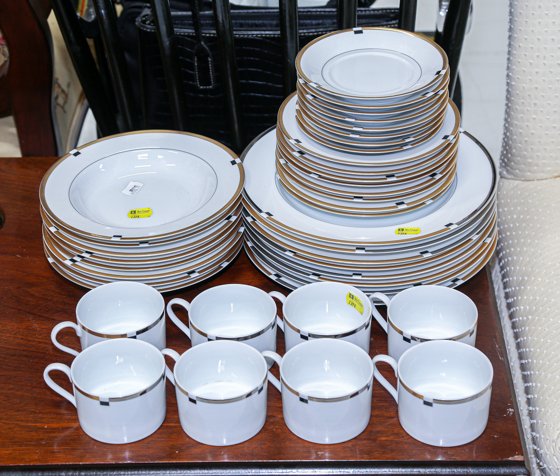 GROUP OF ART DECO STYLE MIKASA