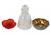 GROUP OF ART GLASSGroup of Art