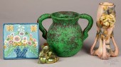 GROUP OF ART POTTERYGroup of a