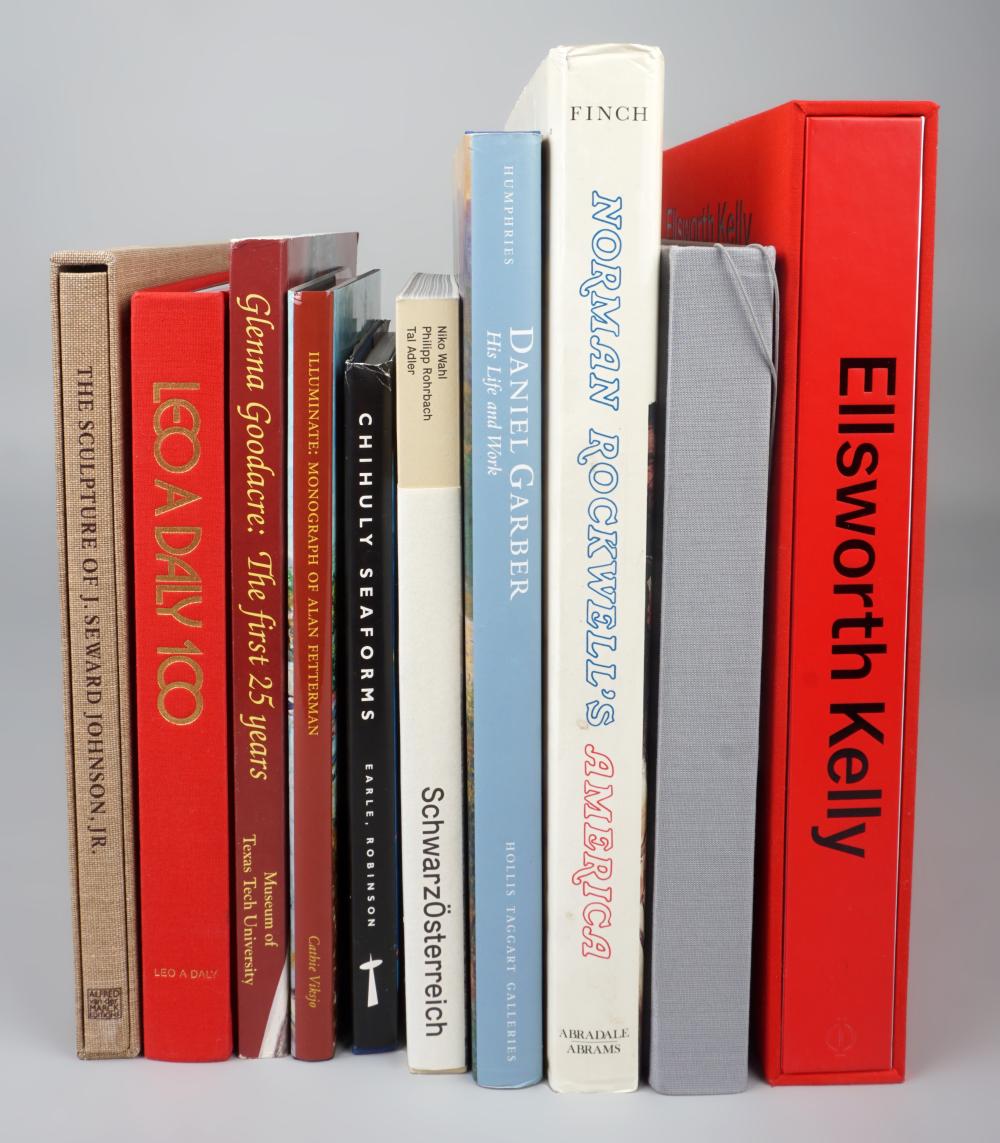 GROUP OF ARTIST MONOGRAPHS, SOME