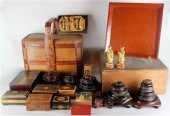 GROUP OF ASIAN DECORATIONSGROU