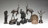GROUP OF ASIAN FIGURES. Twenti