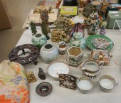 GROUP OF ASIAN PORCELAIN, EART