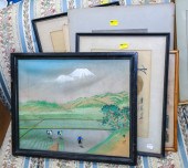 GROUP OF ASIAN STYLE ARTWORKS