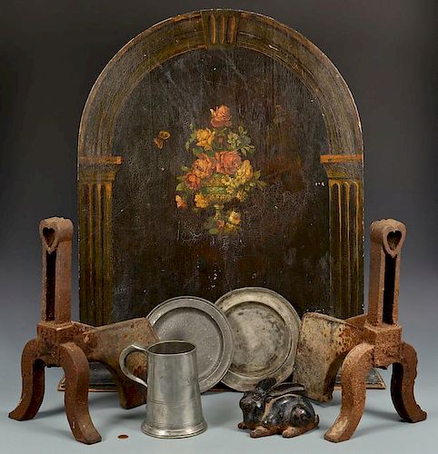 GROUP OF ASSEMBLED HEARTH