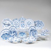 GROUP OF ASSEMBLED MEISSEN POR