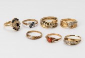 GROUP OF ASSORTED 14 KARAT GOL
