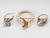 GROUP OF ASSORTED 14 KARAT YEL