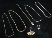 Group of assorted 14 karat gol
