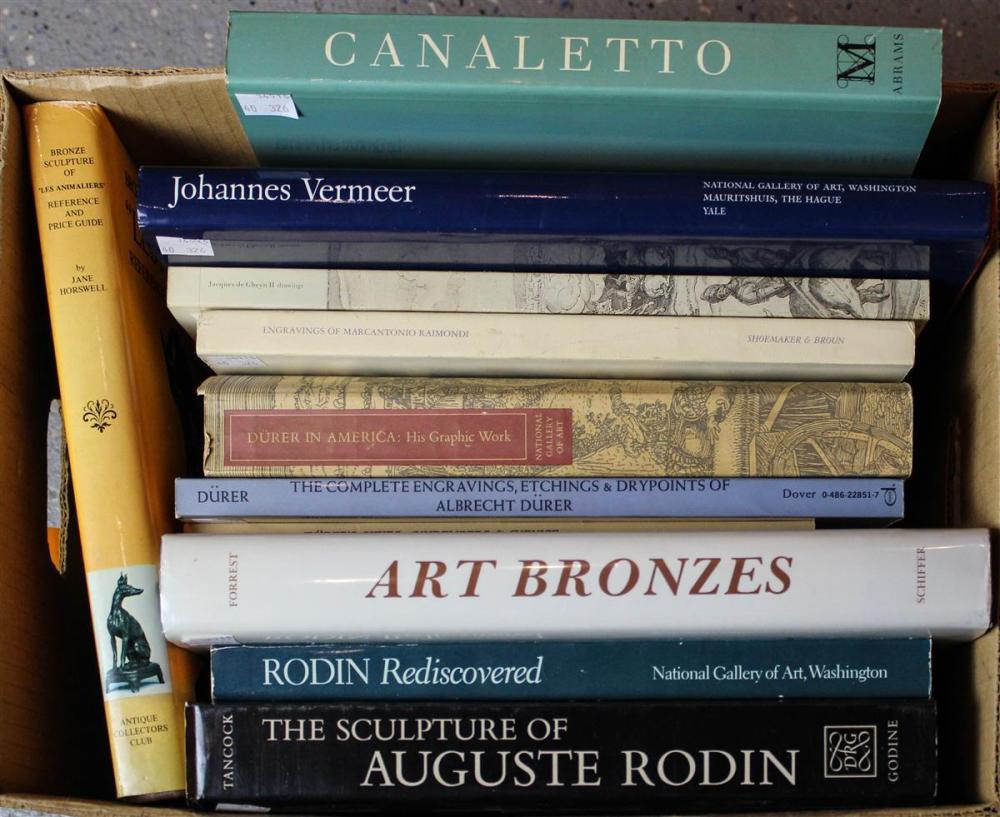 GROUP OF ASSORTED ART BOOKS