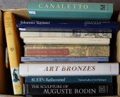 GROUP OF ASSORTED ART BOOKS IN