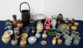 GROUP OF ASSORTED ART POTTERYG