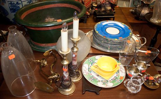 Group of assorted articles