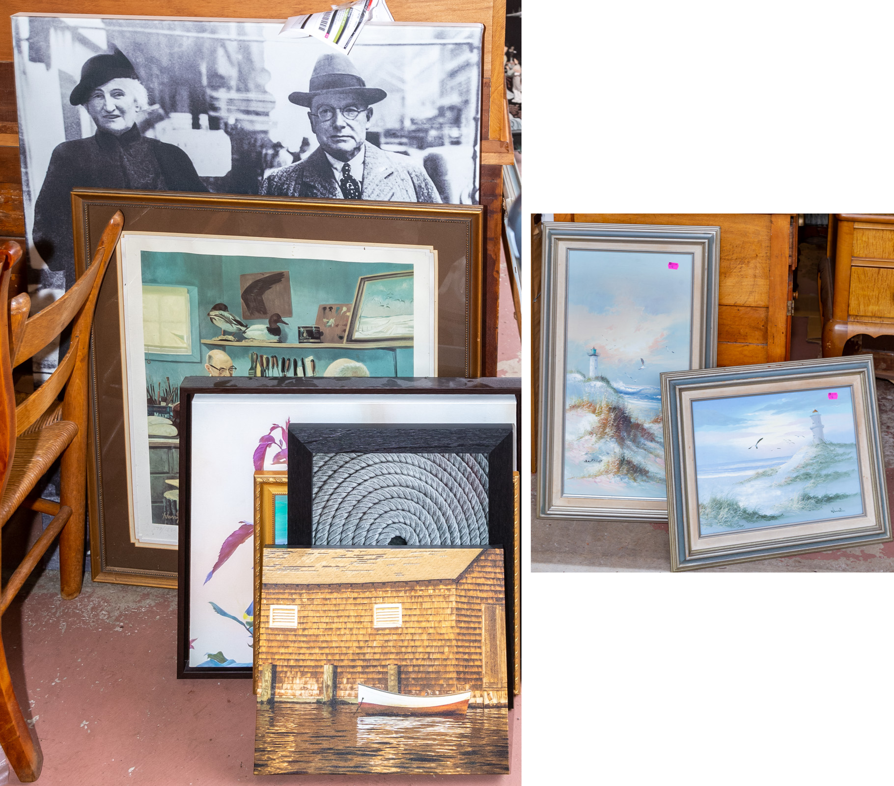 GROUP OF ASSORTED ARTWORK Including